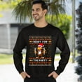 thumbnail image 3 of Christmas Sweatshirt, Ready For The Party Funny Thanksgiving Turkey Sweatshirt, Witty Holiday Sweatshirt, Unique Autumn Gift for Women & Men, 3 of 5