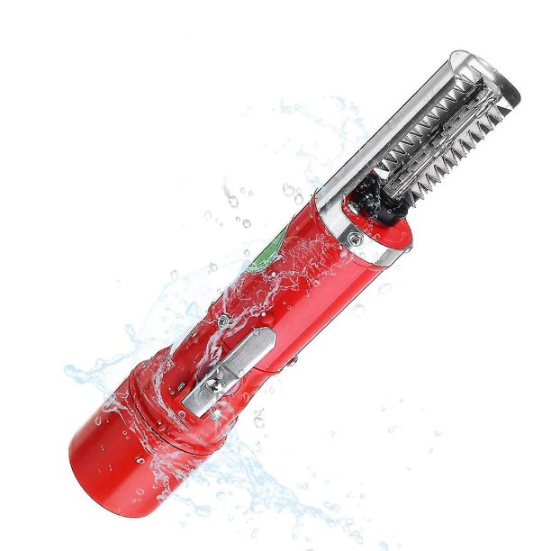Escalador de pescado eléctrico Escalador de pescado inalámbrico eléctrico Escalador de pescado eléctrico de acero inoxidable Escalador de pescado recargable a prueba de agua 2200mah*4 16.8v