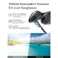 thumbnail image 5 of TINHAO Oversized Fit Over Glasses Sunglasses for Women, Polarized UV400 Wear Over Prescription Glasses for Driving Fishing Hiking Cycling Outdoor, 5 of 7
