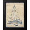 thumbnail image 2 of Harper, Ethan 15x18 Black Modern Framed Museum Art Print Titled - Yacht Blueprint I, 2 of 5