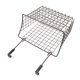 thumbnail image 5 of 1pc de canasta de alambre de hierro estante de almacenamiento de almacenamiento de gabinete de cocina (negro), 5 of 6
