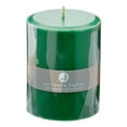 thumbnail image 4 of Northern Lights Unfragranced Pillar, Hunter Green, 4 of 7