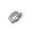 White, variant on Full Diamond Men's And Women's Stainless Steel Jewelry Ring