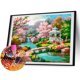 thumbnail image 2 of Cuadros Decorativos Kit de póster de paisaje hermoso 5D con pintura de diamante de taladro redondo completo (W1237) Likrtyny embutido en tela, 2 of 9