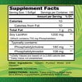 thumbnail image 2 of Alfa Vitamins Soy Lecithin 1200 mg - Natural Soy Bean, Promotes Liver Detox and supports Brain Health - 100 Softgels, 2 of 3