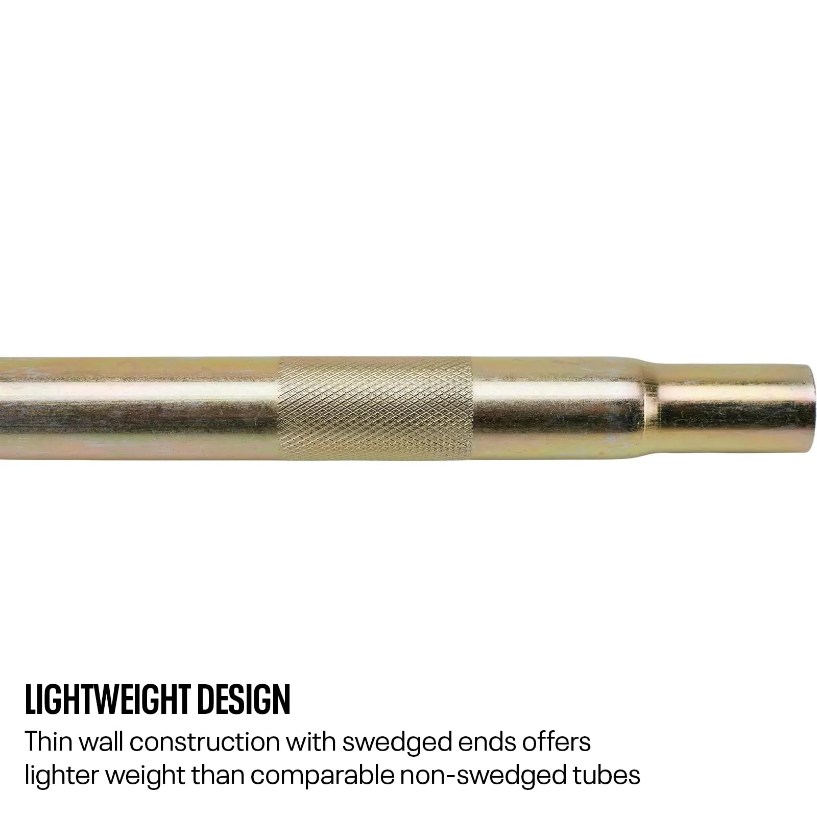 Swedged Steel Tube for 5/8-18 Thread Rod Ends, 7/8 OD, 23 Inch Long