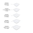 thumbnail image 3 of Excellante Passion White Melamine Dinnerware Collection 80 Oz, 10" X 10" Square Bowl, 2 1/2" Deep, Comes in Each, 3 of 3