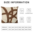 thumbnail image 5 of YINGXI and Throw Pillow Covers Pillow Cases Striped Decorative Covers for Sofa Couch 20x20in, 5 of 5