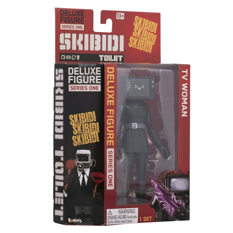 Skibidi Toilet Deluxe TV Woman Figure, Collectible Figures