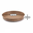 thumbnail image 2 of Korkmaz Torta Round Pan | Granite Coated Nonstick Cake Pan | Baking Pan | Birthday Wedding Layer Cake Pan | Dishwasher-safe, oven-safe, microwave-safe, freezer-safe | Baking Tray, 2 of 5