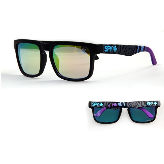 KEN-gafas de sol coloridas para hombre y mujer, lentes de sol con protección UV400, Estilo Vintage, a la moda qym unisex