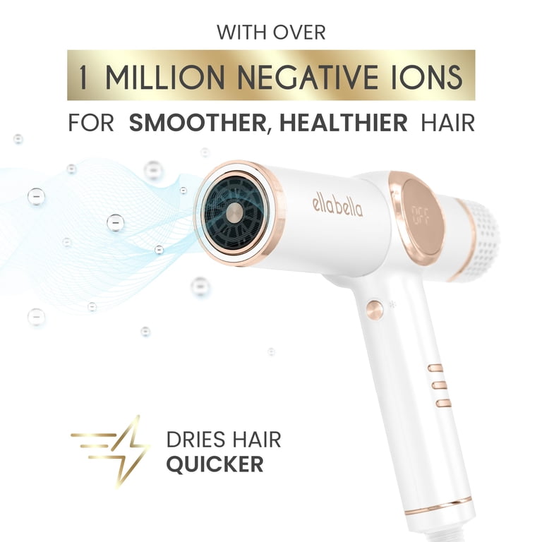 ELLA BELLA® Professional Ionic Hair Dryer with Diffuser  display picture 1