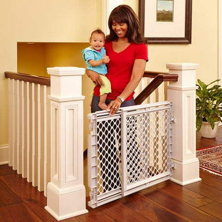 North States Heavy Duty Stairway Baby Gate, 26"-41