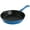 Blue, variant on 8 in. Enameled Round PreSeasoned Cast Iron Frying Pan, Turquoise