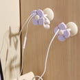 thumbnail image 4 of Organizador de Cables para Escritorio y Pared: Soporte para Cables de Carga, Auriculares y Cables de Datos; Se Puede Fijar con Adhesivo o Colocar Sobre Una Superficie Plana; Clip de Plástico para Cab, 4 of 6