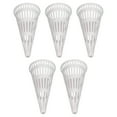 thumbnail image 4 of Slatcetga 5Pcs Flower Pot Drain Cover Reusable Cone‑Shape Plastic Plant Drainer Gardening Accessory, 4 of 8