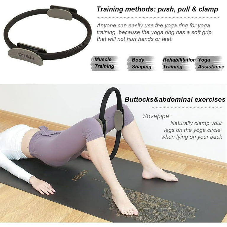 YR Yoga Pilates Ring, Arm Leg Tone Resistance Exercise