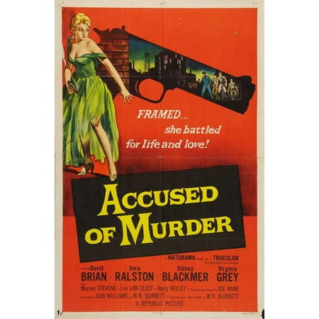 Accused of Murder - movie POSTER (Style B) (11