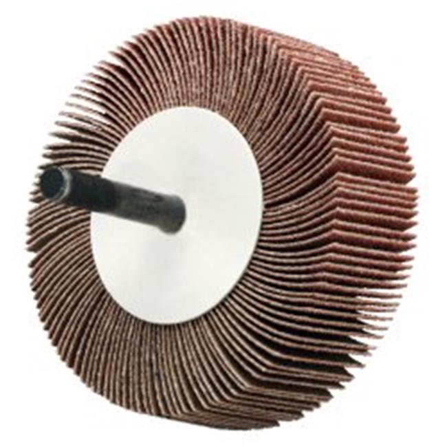 Norton NOR02582 1 x 1 x 0.25 in. 120 Grit Flapper Wheel