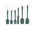 thumbnail image 2 of YiFudd 6 Pack Silicone Spatula Set, Non-Stick Baking Scrapers & Silicone Kitchen Utensils for Cooking Mixing, Green, 2 of 7