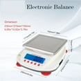 thumbnail image 4 of EXM Balance Électronique Portable 0,01 g Résolution 0,01 g, Lectures Exactes, 4 of 5