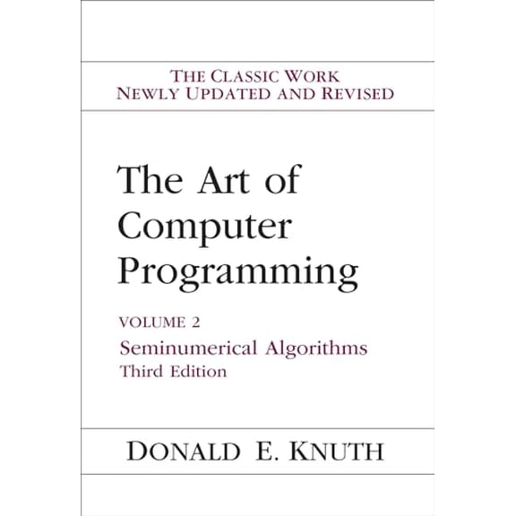 Pre-Owned Art of Computer Programming, The: Seminumerical Algorithms, Volume 2 Hardcover