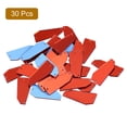 thumbnail image 3 of Unique Bargains 30Pack Irregular Acrylic Sew on Mirror Pieces Rhinestones Beads, Red 41x19mm, 3 of 6