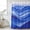 Blue, variant on Gray Striped Shower Curtain, Waterproof Shower Curtains for Bathroom, Modern Abstract Art Wave Moire Gradient Washable Fabric Bathtub Curtain Set Bath Decor with 12 Hooks Extra Long 72"x96"