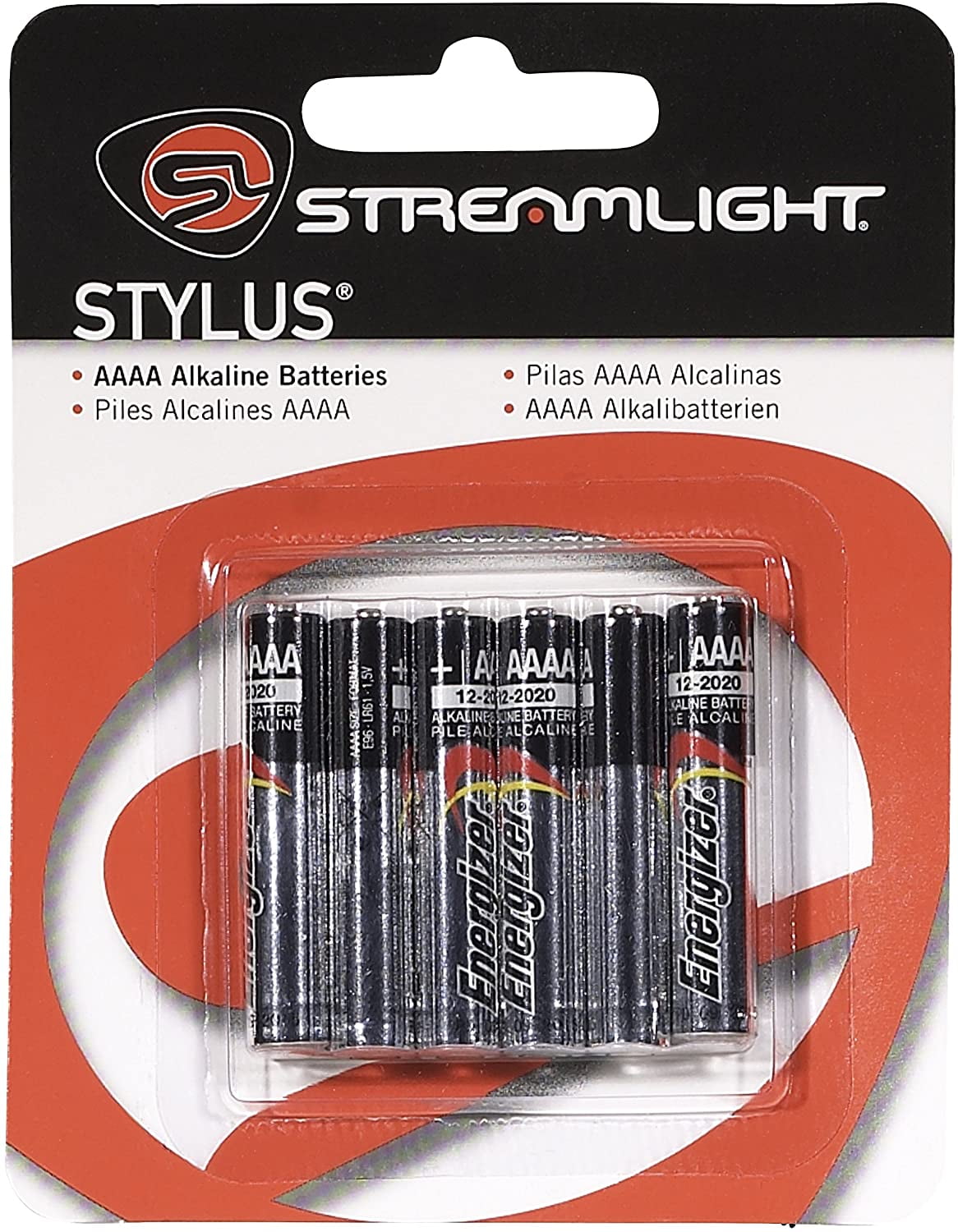 Streamlight 65030 Stylus AAAA Replacement Batteries, 6Pack Walmart