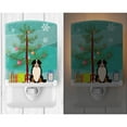 thumbnail image 2 of Merry Christmas Tree Bernese Mountain Dog Ceramic Night Light, 2 of 2