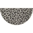 thumbnail image 6 of Unique Loom Outdoor Safari Collection Area Rug - Leopard (3' 1" x 6' 1" Hearth Light Gray/Gray), 6 of 6