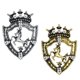 thumbnail image 3 of Elegante Corona de Broche de Cristal Del Insignia de Carreras Broche Antigua+elegante Corona de Broche de Cristal Fernando Broche de alfiler de época, 3 of 7