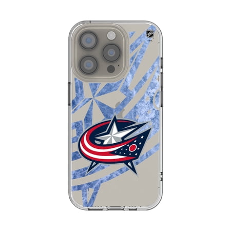 Columbus Blue Jackets iPhone Clear Ice Case