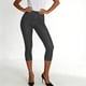 thumbnail image 1 of Pincandy Women's Solid Color Stretch Denim Leggings - 2 Pockets, 7/8 Length, Skinny Fit, Perfect for Gym, Workout & Casual Lifestyles, 1 of 7