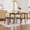 Olive Green + Chenille + Foam, variant on Set of 2 Curved Arched Cane Back Dining Chairs,Mid Century Farmhouse Side Chairs,Distressed Solid Wood Frame,Chenille Cushion with S-Spring and Sponge,Armless Accent Chairs for Kitchen,Beige