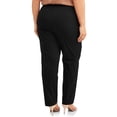 thumbnail image 3 of Terra & Sky Women's Plus Size Woven Dress Pant, Petite, 3 of 5