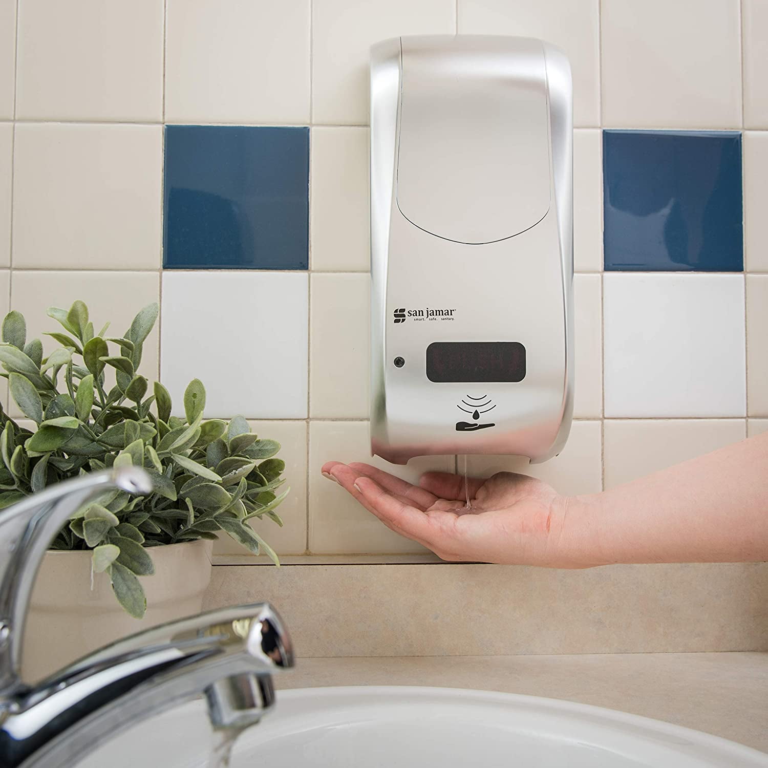 San Jamar Summit Rely Hybrid Soap Dispenser SH970SS