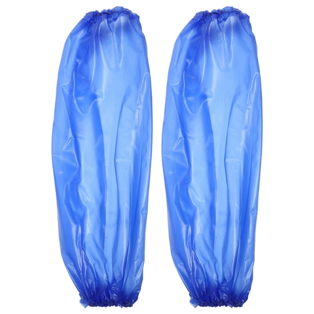 1 par de mangas de brazo de sobretenses impermeables cubre protector de sobrecarga de tareas domésticas para brazo