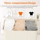 thumbnail image 4 of Cesto de ropa Lifewit Triple con tapa y 3 bolsas, 160 L, color blanco, 4 of 6