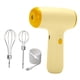 thumbnail image 2 of Batidora eléctrica batidora de crema recargable por USB fabricante de espuma de alta potencia cocina Amarillo, 2 of 3