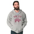 thumbnail image 5 of Dont Eat Friends Vegan Vegetarian Zip Up Hoodie Men's Women's Brisco Brands X, 5 of 5