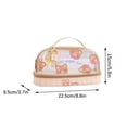thumbnail image 3 of Darzheoy Cute Pencil Case Large Storage High Capacity Stationery with 2 Compartments Pouch Box Holder Organizer Office College School Adults Students Teens Girls Boys, 3 of 5