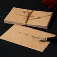 thumbnail image 3 of GFDYREE V Flap Envelopes, A7, Brown, 50 Count, 3 of 7