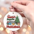 thumbnail image 4 of pickleball Christmas Ornament 2025, Custom Gifts for pickleball Lovers, Gift for Christmas, Xmas Tree Hanging Decoration, Gifts Sports Fan, Santa's Favorite pickleball, 4 of 5