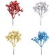 thumbnail image 1 of Tallos de bayas rojas artificiales para decoración de árboles de Navidad, manualidades, bodas, vacaciones, decoración de invierno, decoración del hogar, 1 of 5