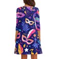 thumbnail image 4 of CIENVNSTG Women's Fashion A-Line Summer Dress Casual Flowy Dress for Everyday Wear, 4 of 4