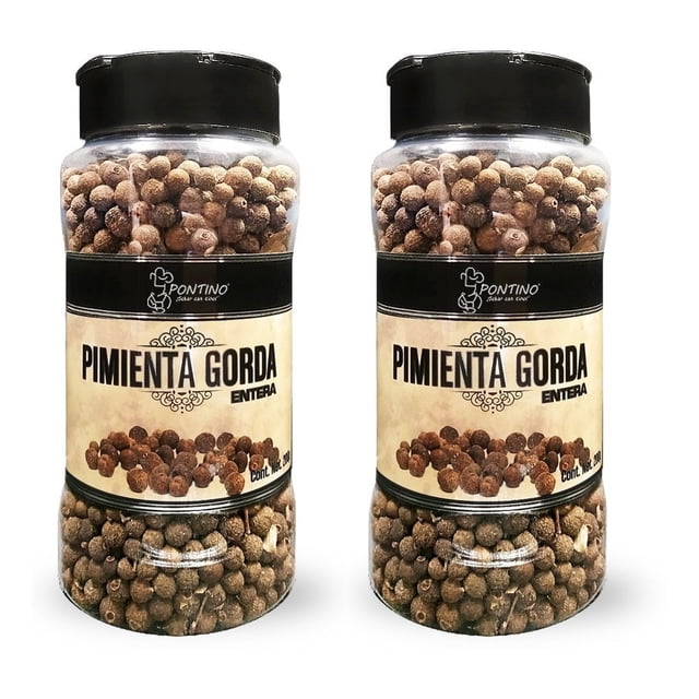 Pontino Pimienta Gorda Entera 200 Gramos 2 Piezas