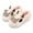 Beige, variant on Cow Slippers For Women Cartoon House Slippers Fluffy Cute Slippers Warm Soft Plush Lined Shoe Black One Size
