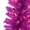 Purple, variant on 4.5 ft Pre-lit Green Tinsel Tree 160 Tips 70 UL Clear Incandescent Lights