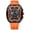Orange, variant on Men's Watch Sports Watch Quartz Watch Chronograph Watch Waterproof Wristwatch Silicone Strap Watch Large Face Watch Racing Style Analog Watch Casual Outdoor Watch Business Watch Gift for Men